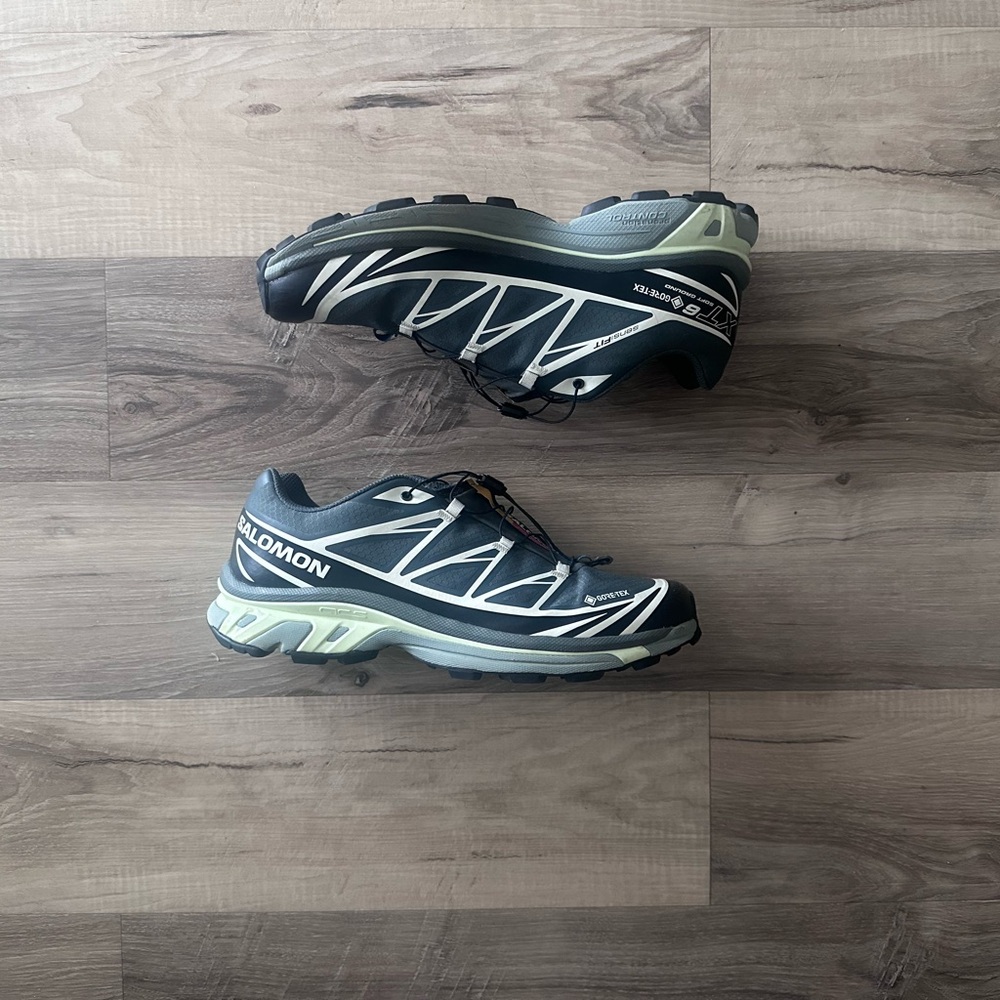 Salomon Black and Gray Trail Shoes